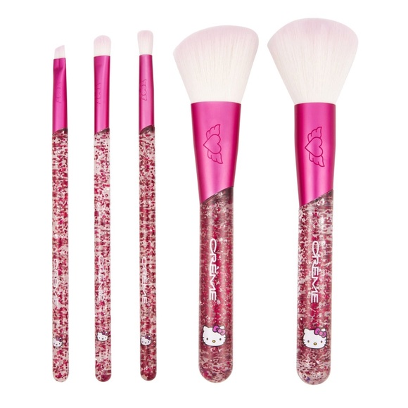 The Crème Shop x Sanrio Hello Kitty Luv Wave Brush Collection - 5 brushes - Picture 5 of 6
